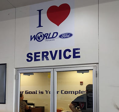 Service - World Ford Pensacola - Pensacola, FL