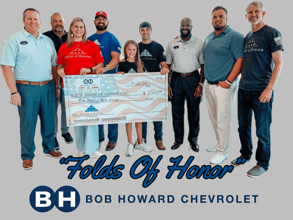 Bob Howard Auto Group partners with Folds of Honor