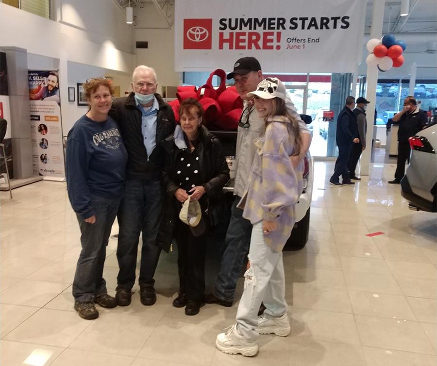 Ira Toyota of Manchester has taken part in surprising a Veteran on Memorial Day weekend with a new car!