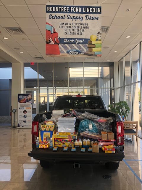 rountree-ford-school-supplies-drive